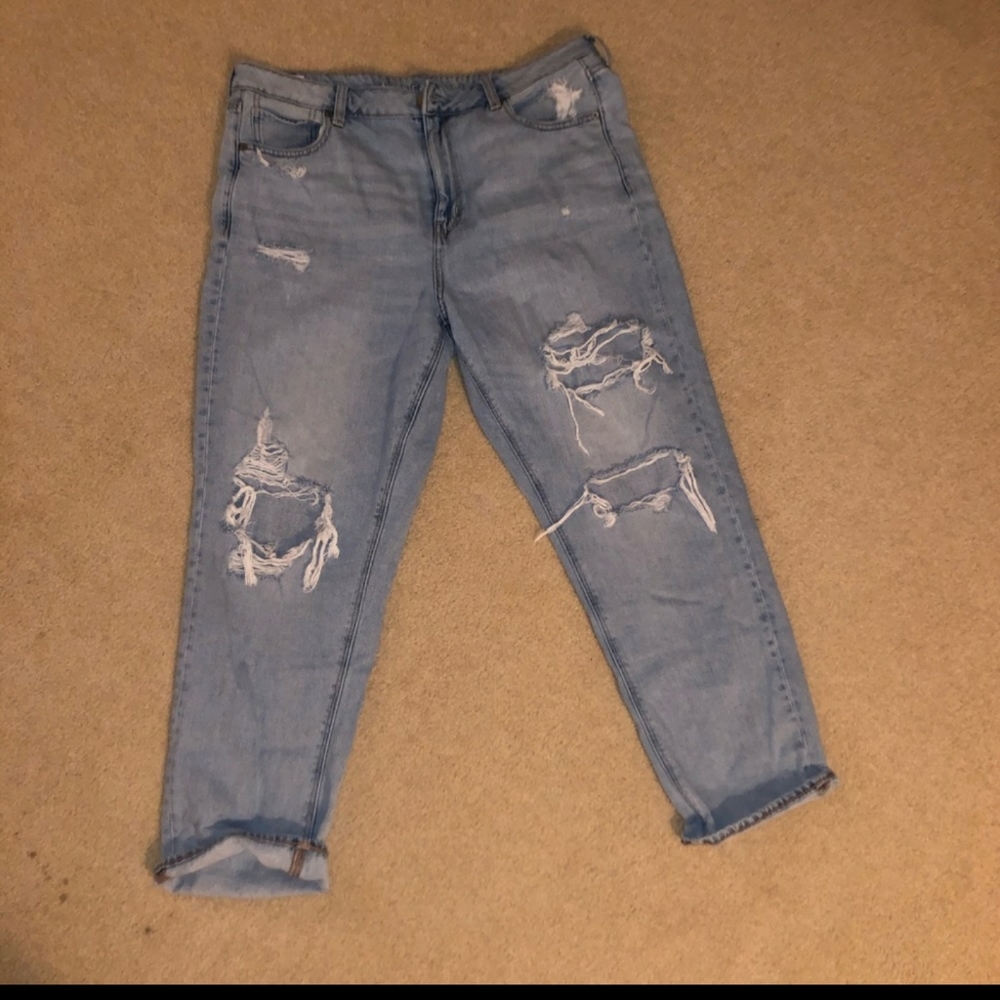 American eagle High rise tomgirl Jean